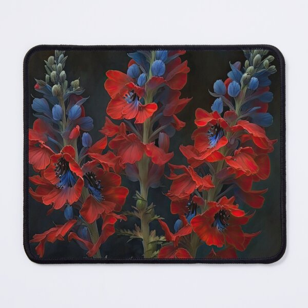 Item preview, Delphinium Flowers  designed and sold by Vanover Designs.