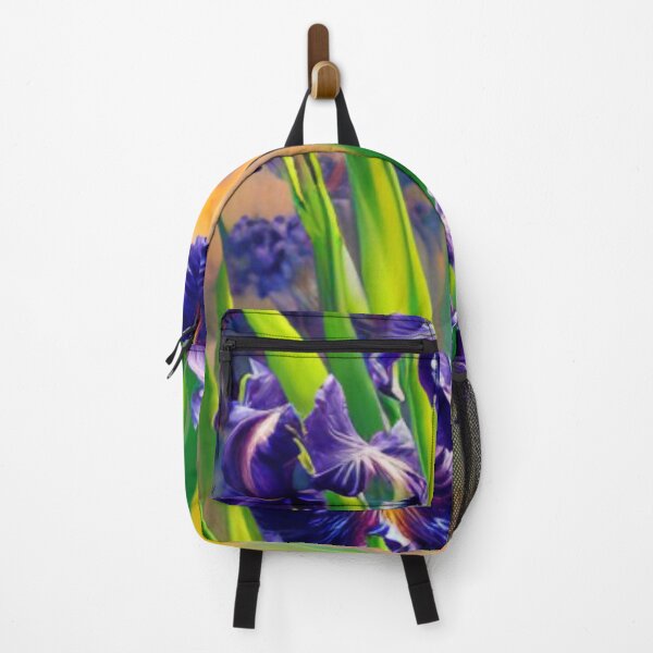 Item preview, Irises Painting - Visual Art Form Art Print designed and sold by HOMEDESIGNPRINT.