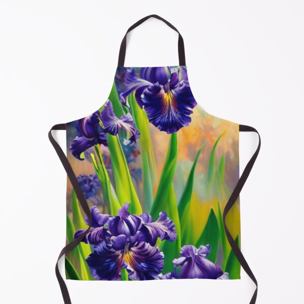 Aperçu de l'œuvre Peinture d'iris - Forme d'art visuel Impression artistique créée et vendue par HOMEDESIGNPRINT.