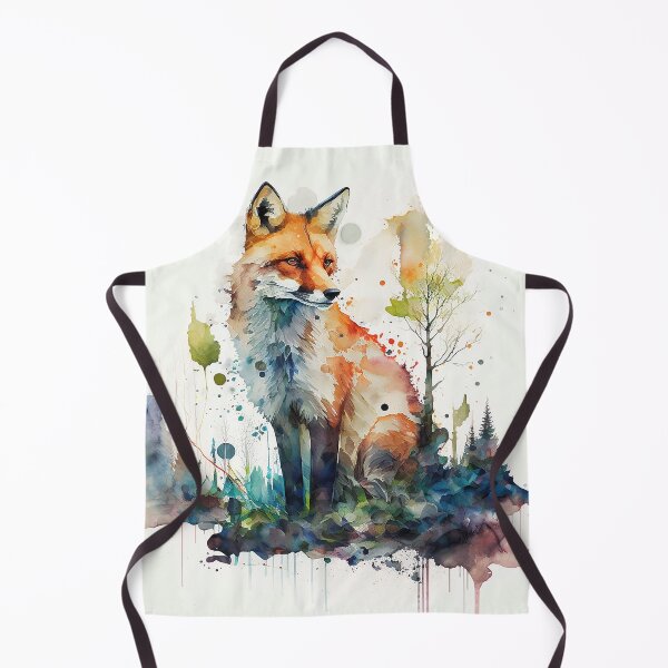 Item preview, Fox Watercolor designed and sold by shokA Design.