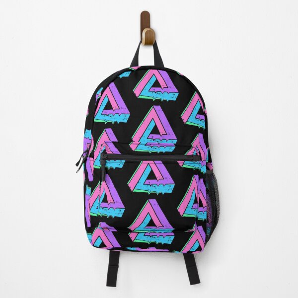 Item preview, Retro Wave Electro Synth Pop Triangle Illusion designed and sold by electrovista.
