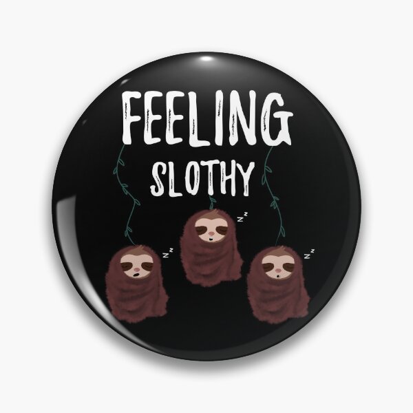 Item preview, Feeling Slothy - sloth in energy saving mode - Cute Sloth with blanket designed and sold by stayartsy07.
