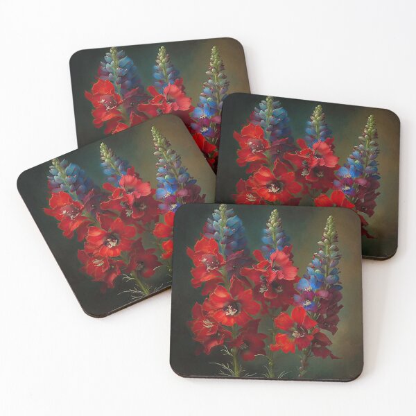 Item preview, Delphinium Flowers  designed and sold by Vanover Designs.