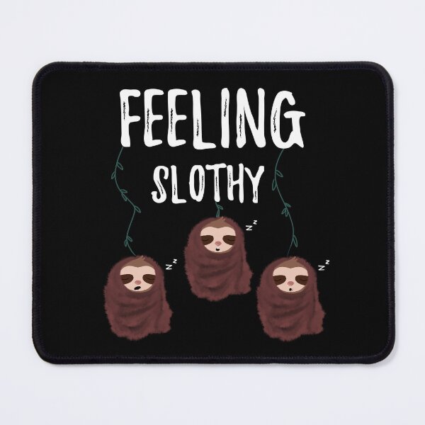 Item preview, Feeling Slothy - sloth in energy saving mode - Cute Sloth with blanket designed and sold by stayartsy07.