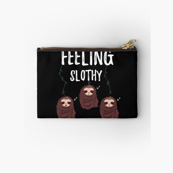 Item preview, Feeling Slothy - sloth in energy saving mode - Cute Sloth with blanket designed and sold by stayartsy07.