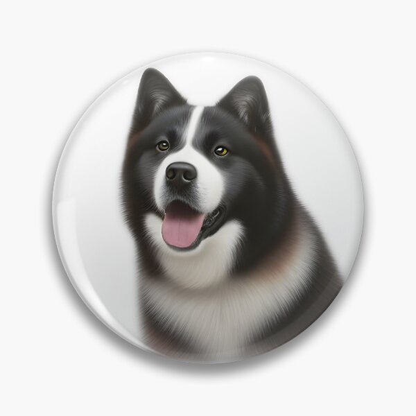 Item preview, Akita dog, charcoal drawing Ai Generated Art  designed and sold by ACC .