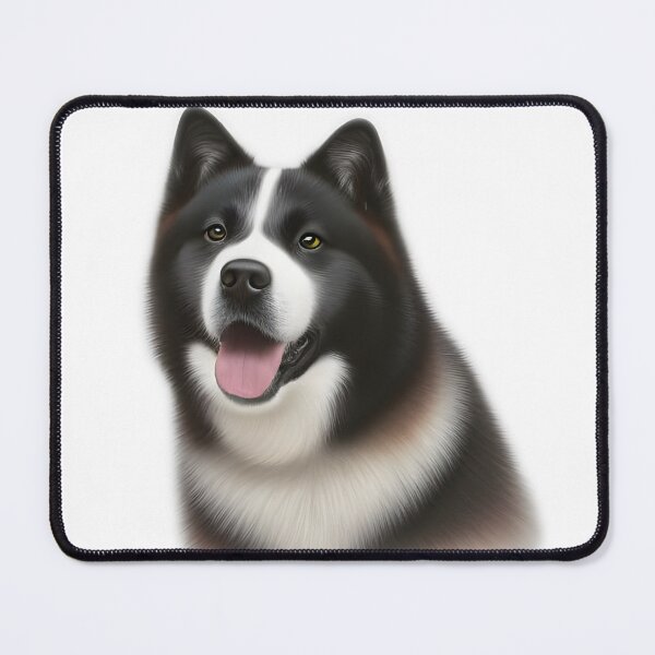 Item preview, Akita dog, charcoal drawing Ai Generated Art designed and sold by ACC .