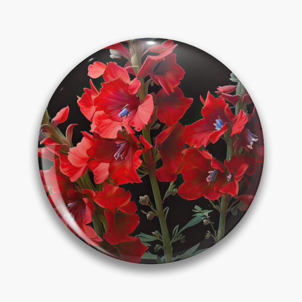 Item preview, Delphinium Flowers  designed and sold by Vanover Designs.