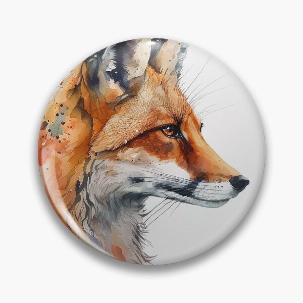Item preview, Fox Watercolor designed and sold by shokA Design.
