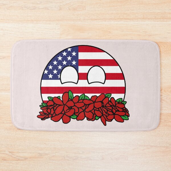 Item preview, countryballs america play flowers designed and sold by EveryCuteThings.