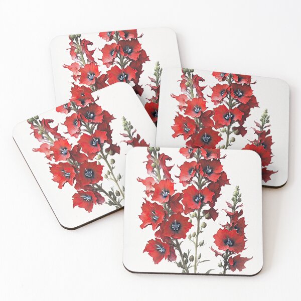 Item preview, Delphinium Flowers  designed and sold by Vanover Designs.
