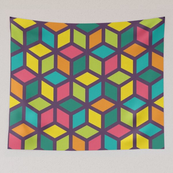 Item preview, Colorful geometric pattern designed and sold by Donkey's Salad.