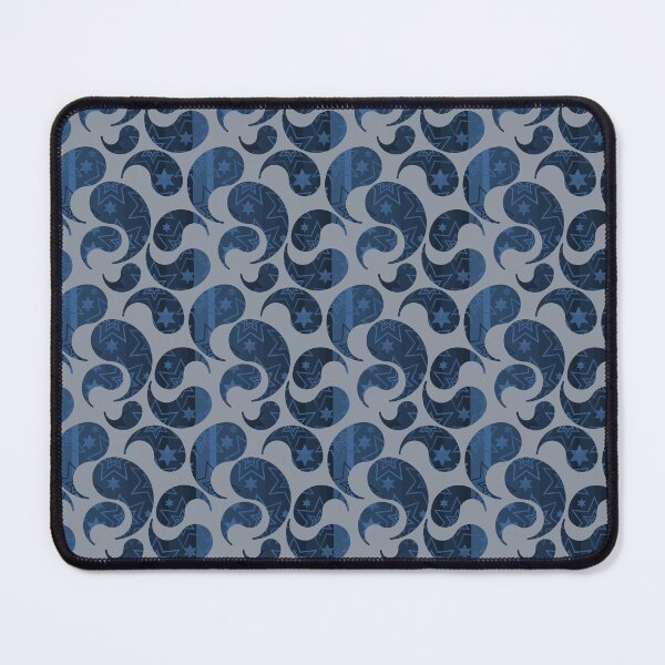 Item preview, Paisley Vertical Stripes of Stars Electric Blue on Grey Repeat 5748 designed and sold by Art in My Loft.