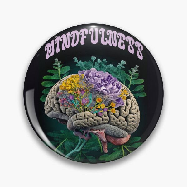 Item preview, Personal growth well being mindfulness digital brain art. designed and sold by paulo silveira.