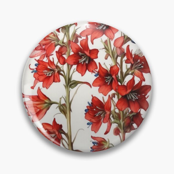 Item preview, Delphinium Flowers  designed and sold by Vanover Designs.