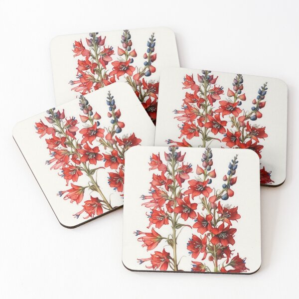 Item preview, Delphinium Flowers  designed and sold by Vanover Designs.