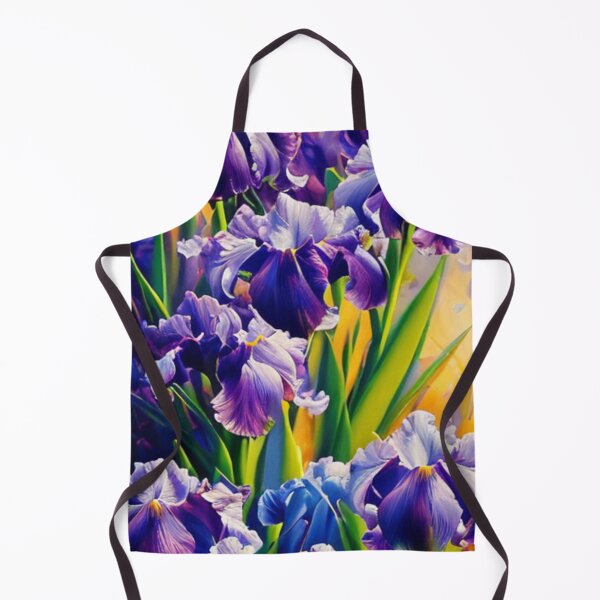 Aperçu de l'œuvre Peinture d'iris - Forme d'art visuel Impression artistique créée et vendue par HOMEDESIGNPRINT.
