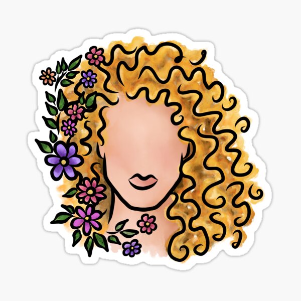Item preview, Spring Flowers (Blonde) designed and sold by Curly-Cuties.