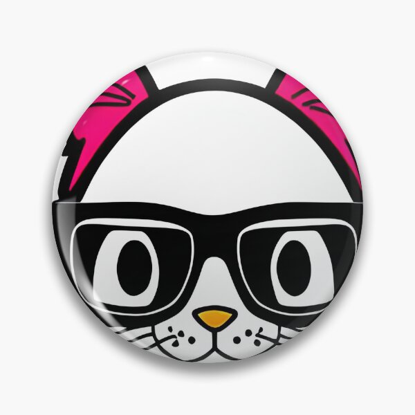 Item preview, con camiseta de gafas nerd de Hello Kitty designed and sold by shop bst.