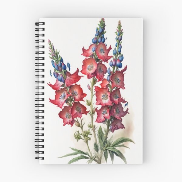 Item preview, Delphinium Flowers  designed and sold by Vanover Designs.