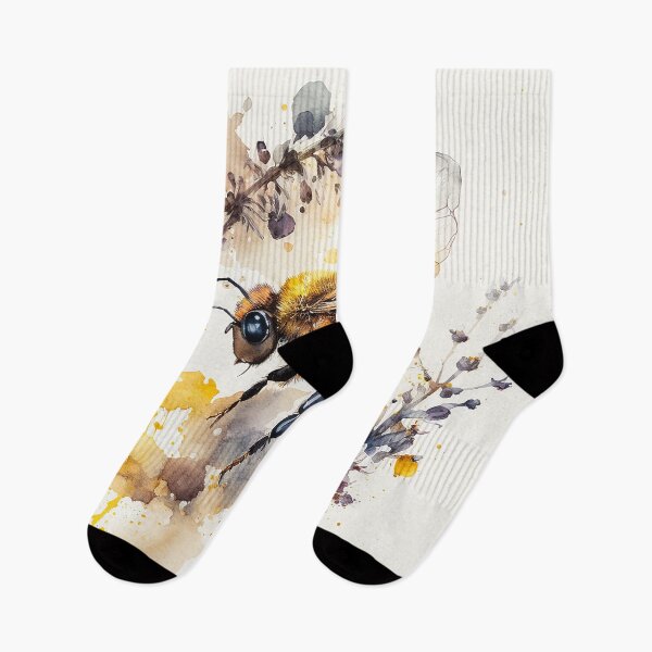 Artikelvorschau, honey bee watercolor entworfen und verkauft von shokA Design.