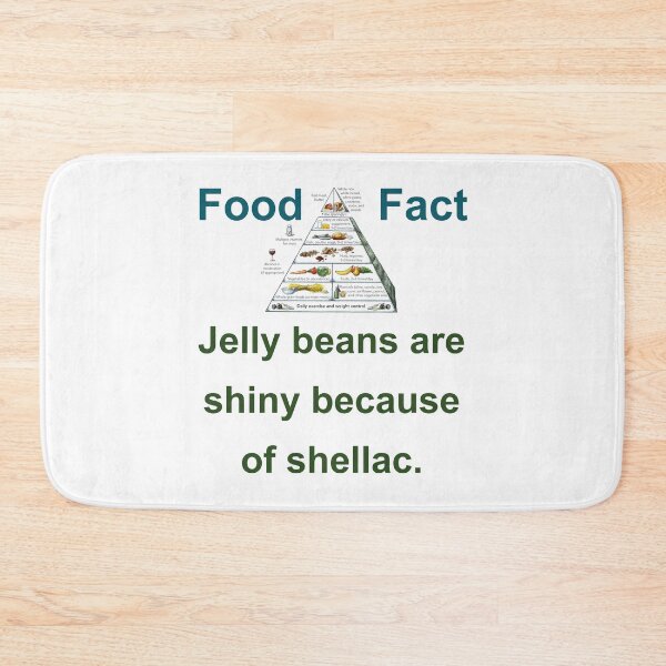 Item preview, Jelly Beans Are Shiny Because Of Shellac  - Food Fact designed and sold by CrankyOldDude.