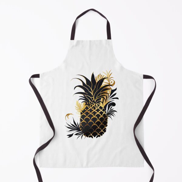 Item preview, Gold and Black Tribal Pineapple designed and sold by ShadowAndSlate.
