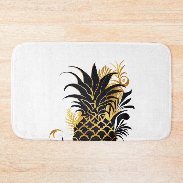 Item preview, Gold and Black Tribal Pineapple designed and sold by ShadowAndSlate.