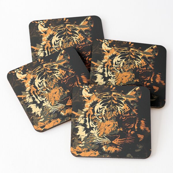 Item preview, Tiger Camo Pattern designed and sold by hamishby.