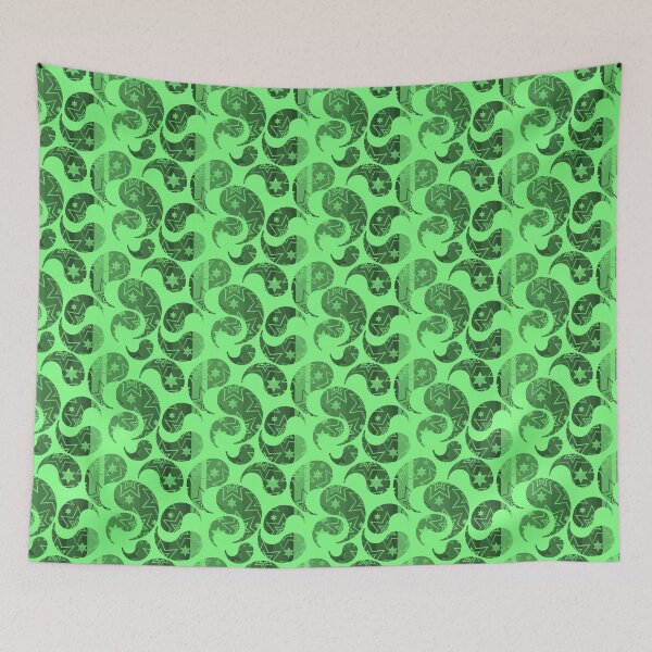 Artikelvorschau, Paisley Vertical Stripes of Stars Green on Bright Green Repeat 5748 entworfen und verkauft von Art in My Loft.