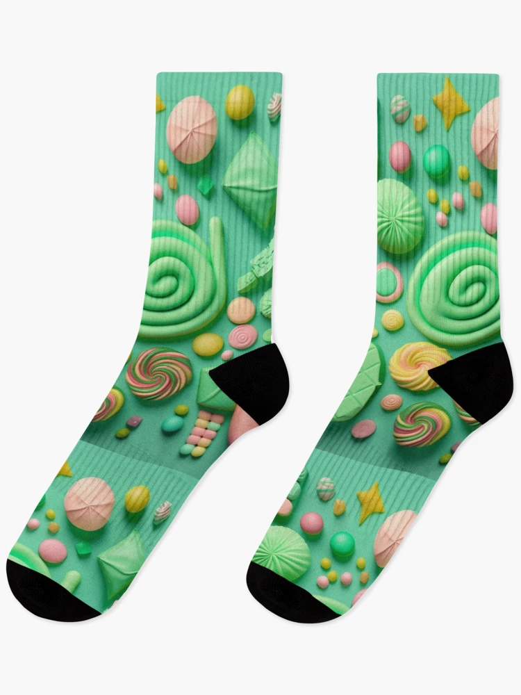 Thumbnail 1 of 5, Socks, Candy Candy Candy designed and sold by RASC23.
