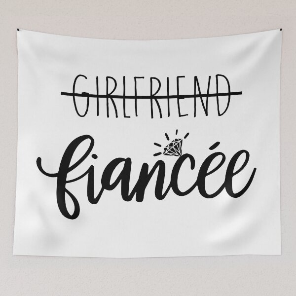 Item preview, Girlfriend Fiancee Engagement Clothing, Bride, Gift For Fiance, Fiance Gift For Her designed and sold by Essla.