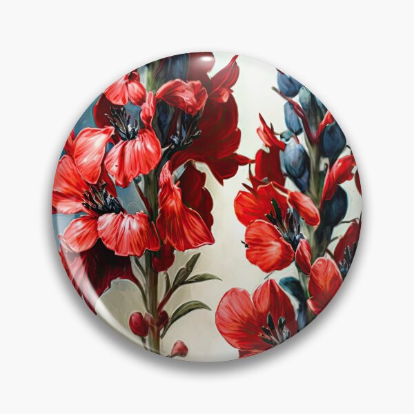 Item preview, Delphinium Flowers  designed and sold by Vanover Designs.