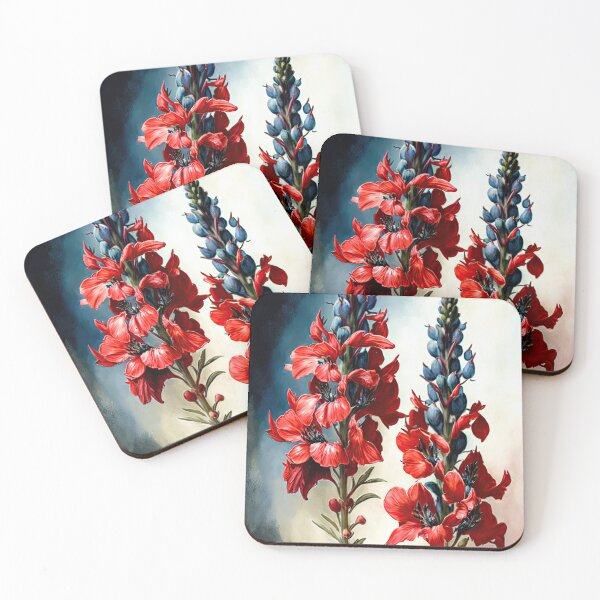 Item preview, Delphinium Flowers  designed and sold by Vanover Designs.