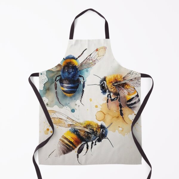 Artikelvorschau, honey bees watercolor entworfen und verkauft von shokA Design.