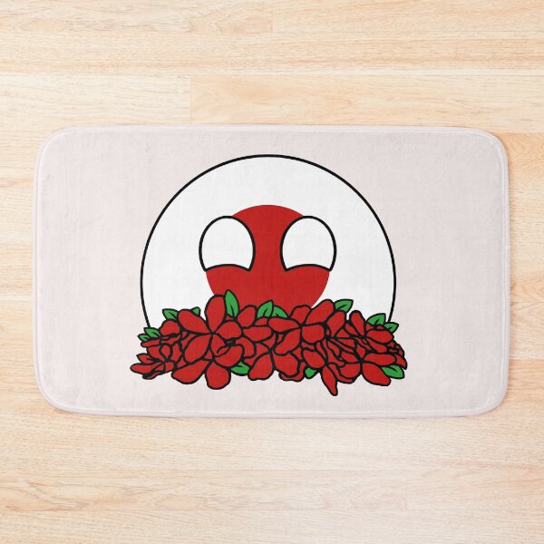 Item preview, countryballs japan play flowers designed and sold by EveryCuteThings.