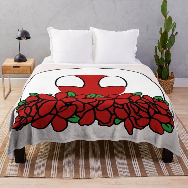 Item preview, countryballs japan play flowers designed and sold by EveryCuteThings.