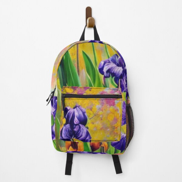 Item preview, Irises Painting - Visual Art Form Art Print designed and sold by HOMEDESIGNPRINT.