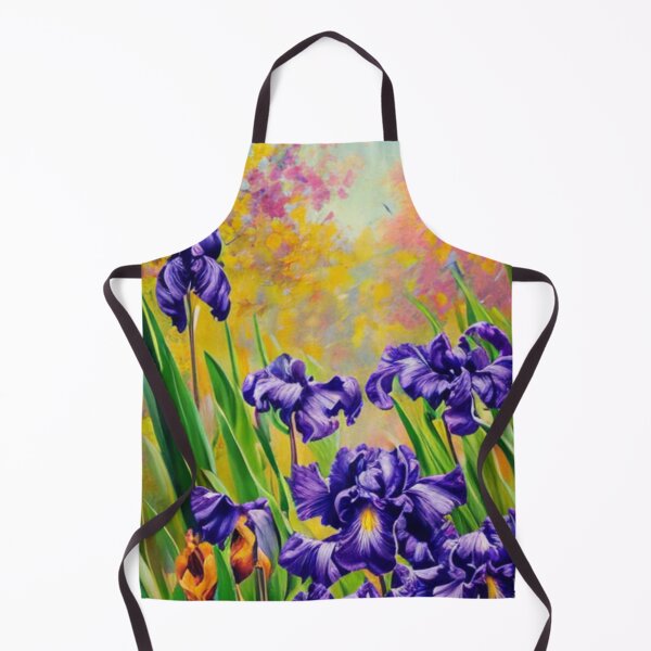 Aperçu de l'œuvre Peinture d'iris - Forme d'art visuel Impression artistique créée et vendue par HOMEDESIGNPRINT.