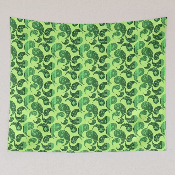 Artikelvorschau, Paisley Vertical Stripes of Stars Green on Yellow Green Repeat 5748 entworfen und verkauft von Art in My Loft.