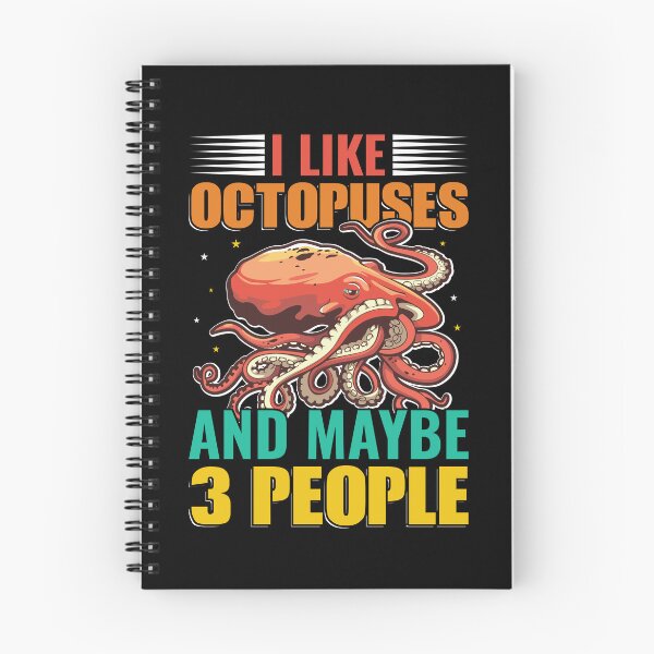 Item preview, I Like Octopuses And Maybe 3 People - Funny Gifts for Octopuses Lovers by FanityPrints designed and sold by FanityPrints.