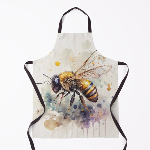 Aperçu de l'œuvre Copy of honey bee watercolor créée et vendue par shokA Design.