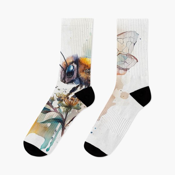 Artikelvorschau, honey bee watercolor entworfen und verkauft von shokA Design.