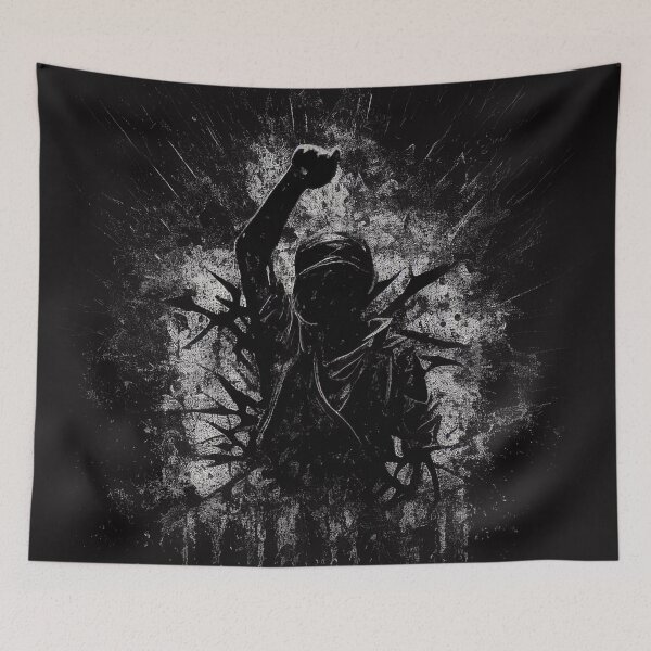 Item preview, Intertwining of anarchy and peace  designed and sold by HappyKeith.