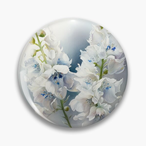 Item preview, Delphinium Flowers  designed and sold by Vanover Designs.