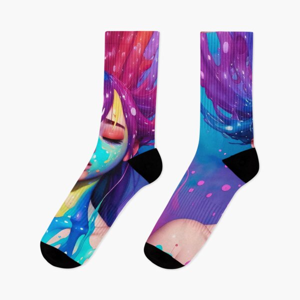 Item preview, Colourful Girl designed and sold by RaveToTheGrave.