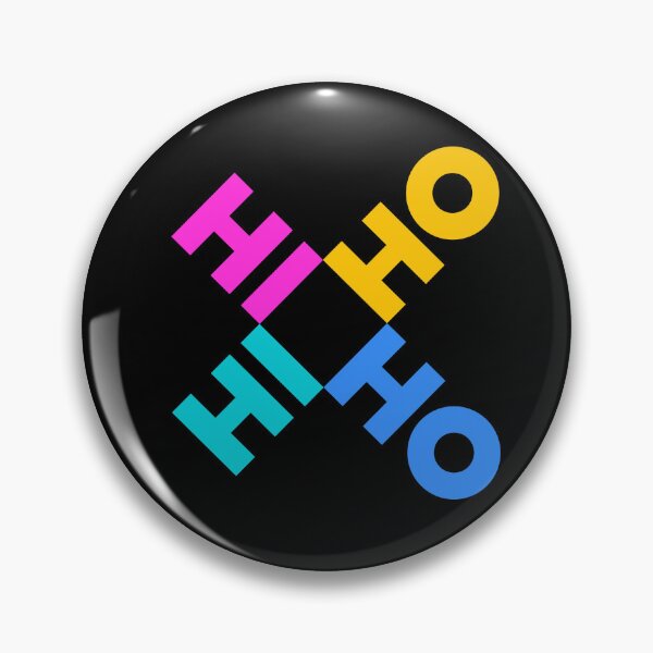 Item preview, Hi Ho (cross) original design designed and sold by pop-and-bee.