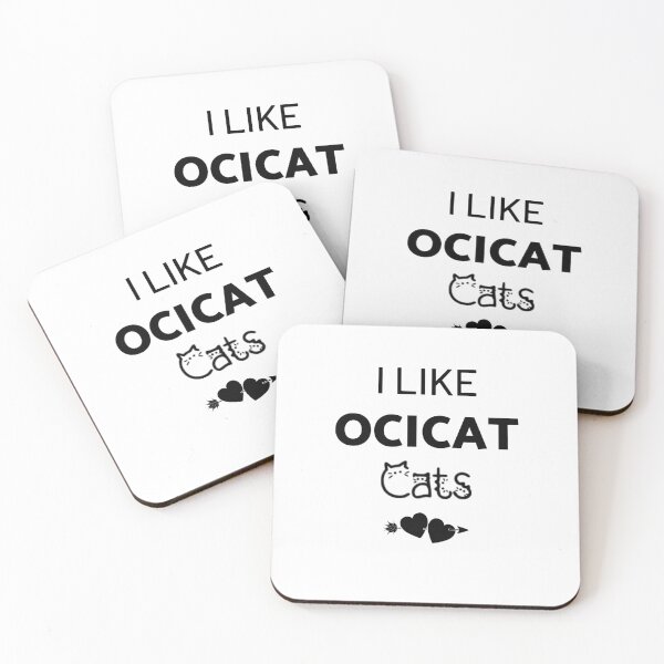 Item preview, I Like Ocicat Cats designed and sold by inspireartistry ⭐⭐⭐⭐⭐.
