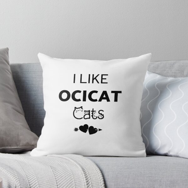 Item preview, I Like Ocicat Cats designed and sold by inspireartistry ⭐⭐⭐⭐⭐.