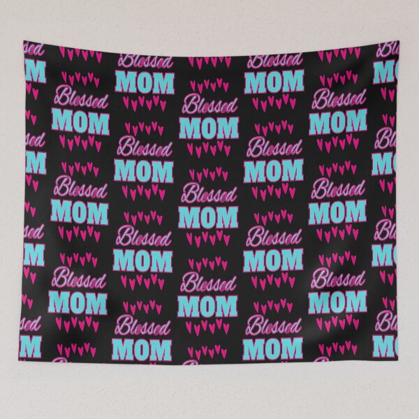 Item preview, Blessed Mom, Bohemian Mothersday Stepmom , Super Mom Super Wife Mothersday designed and sold by Adri Barnard.